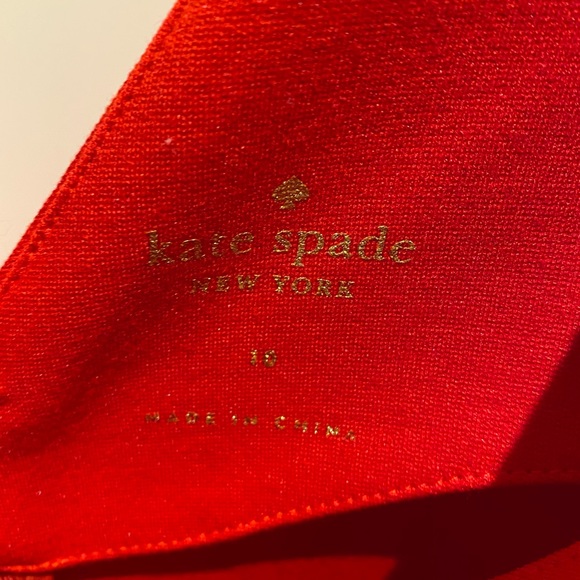 Kate Spade Burnt Orange/Red Dress - Picture 3 of 4